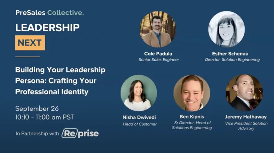 Build Your Leadership Persona & Professional Identity